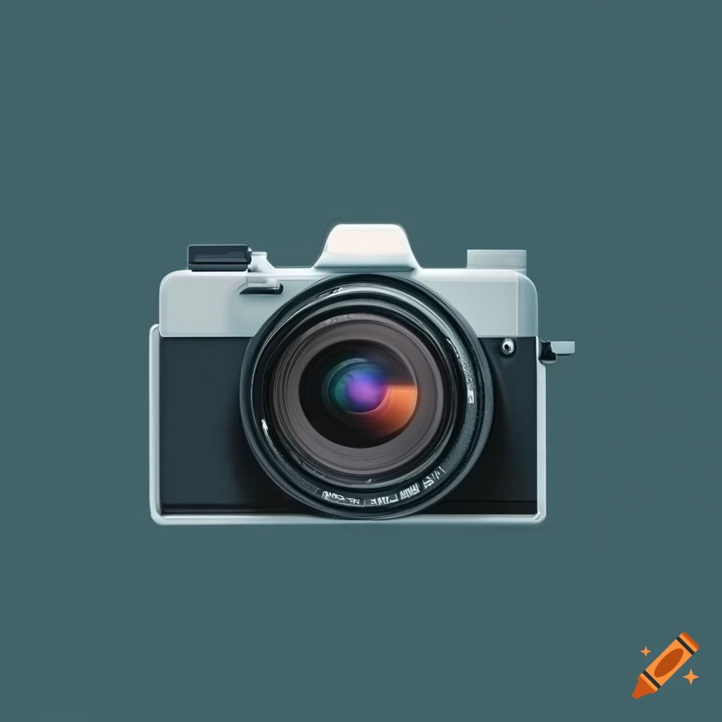 minimalistic logo design for ISS Photography Club