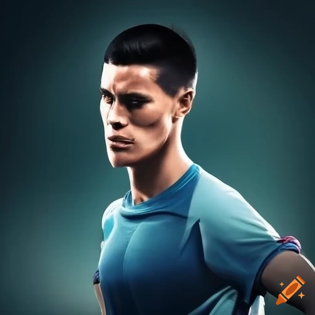 Muscular Soccer Player With Short Black Hair muscular-soccer-player-with-short-black-hair