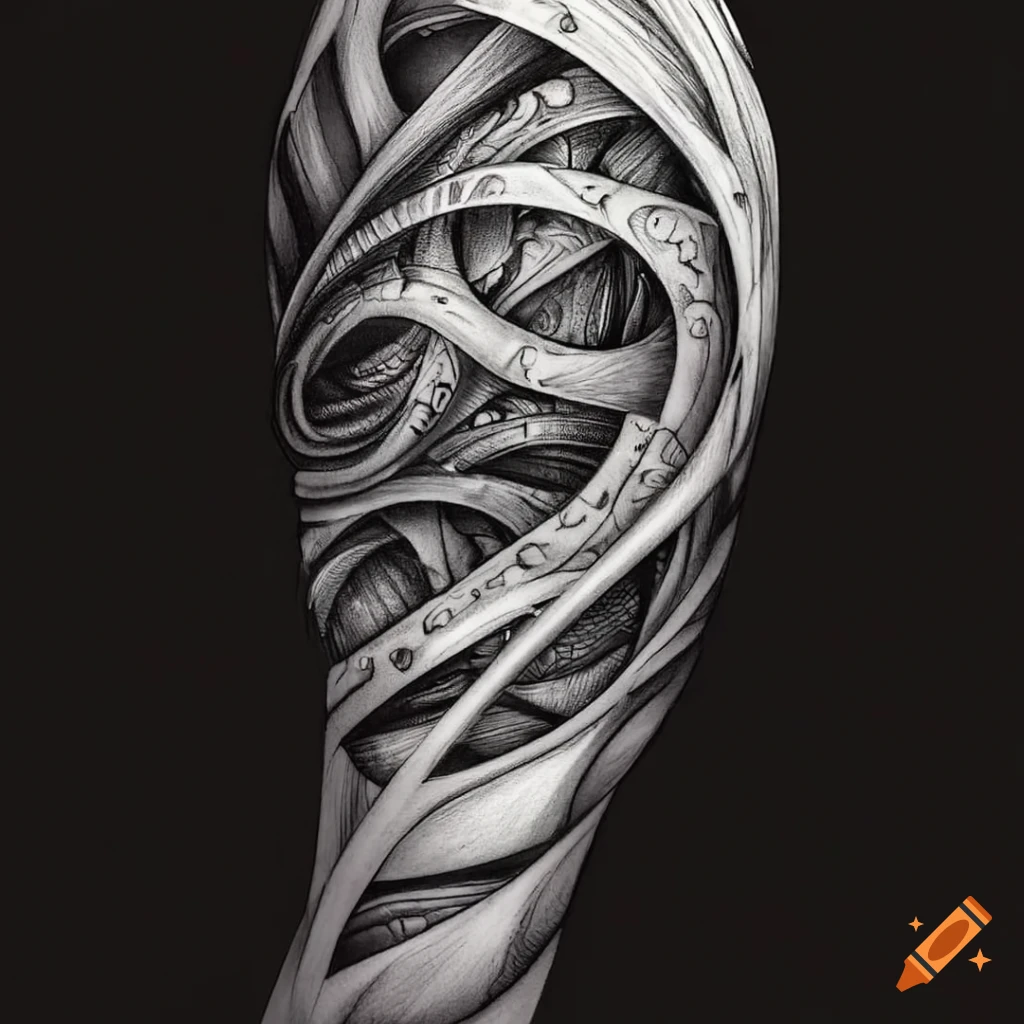 Style Guide: Biomechanical & Bioorganic Tattoos • Tattoodo