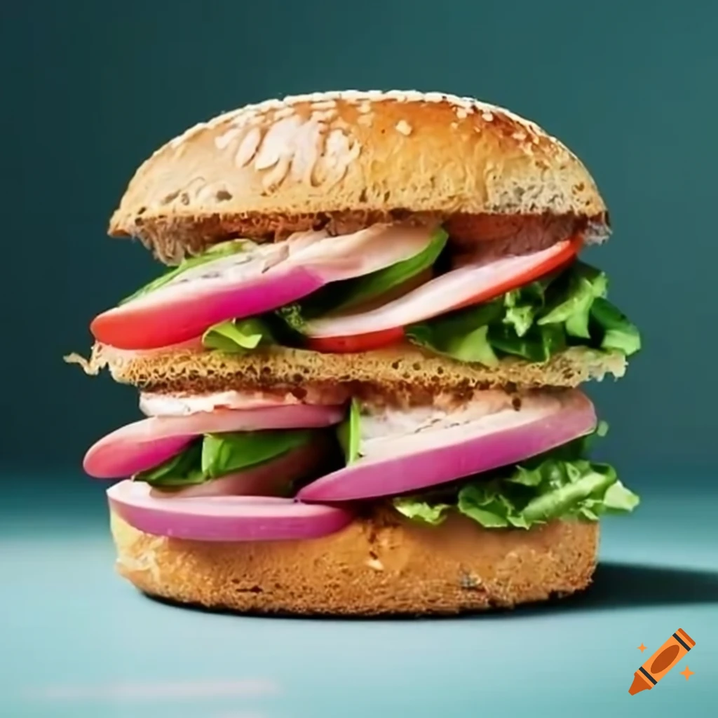 mouthwatering image of a delicious sandwich