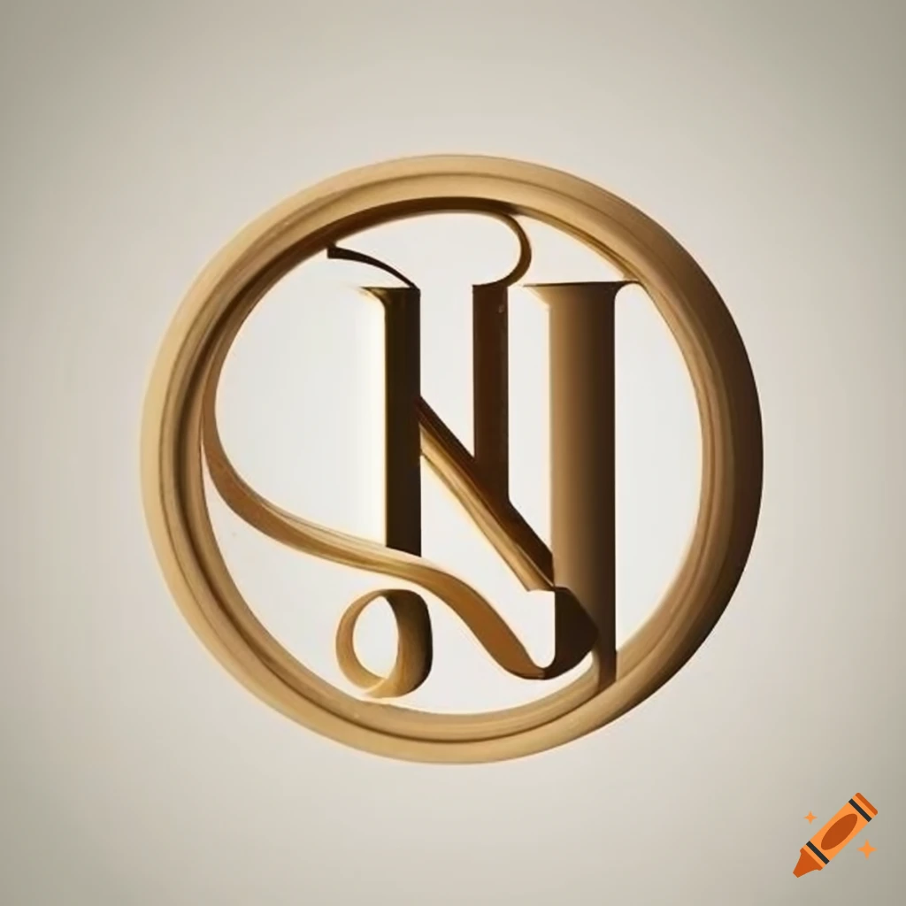JN Monogram Logo - Branition