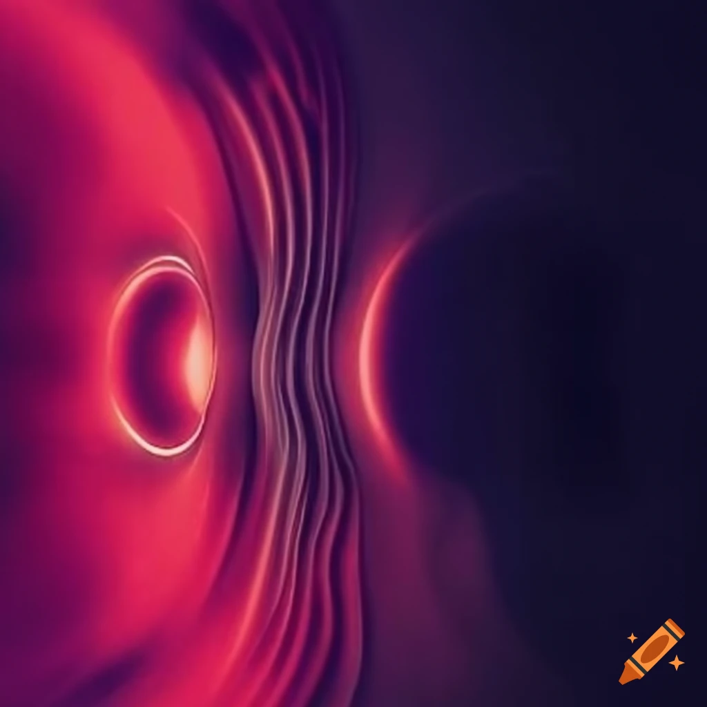 Abstract Image Representing Silence And Sound In Symphony
