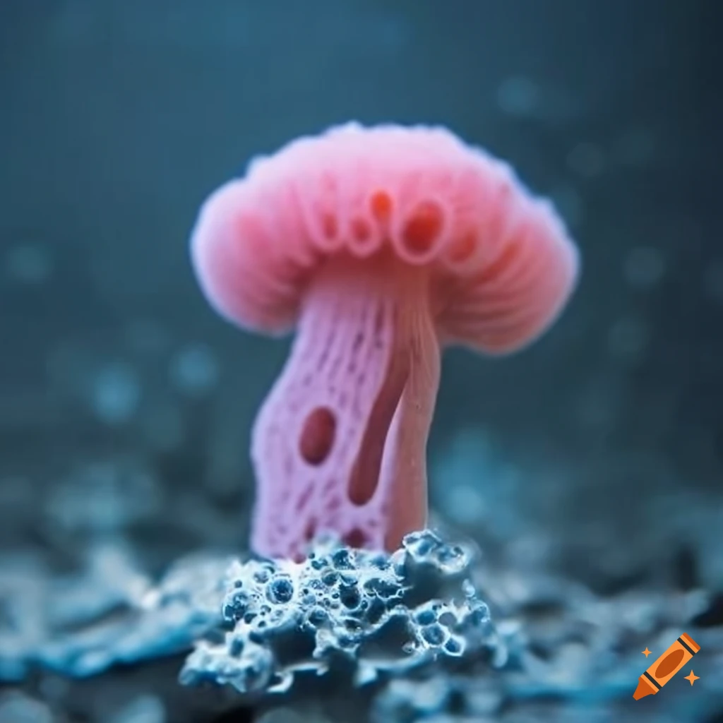 sponge in water