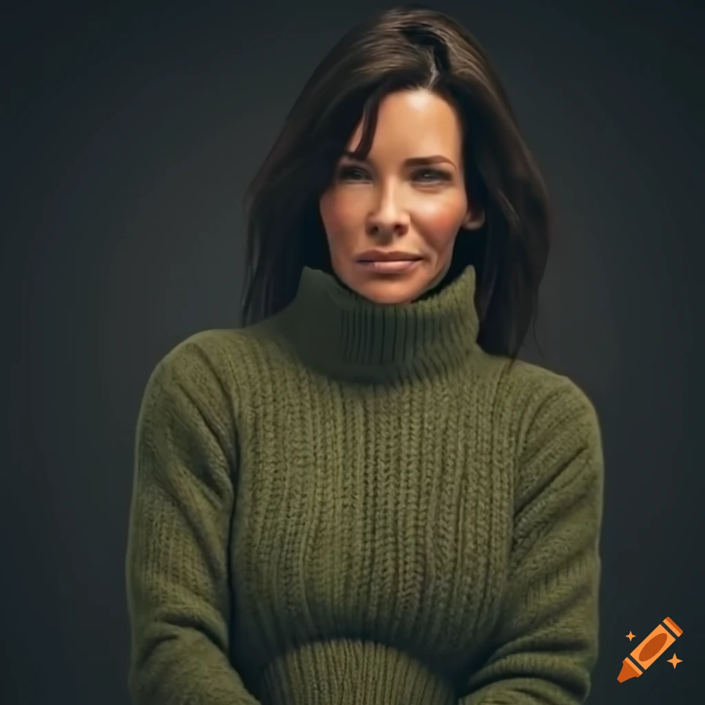 Cable Knit Turtleneck | Raspberry main image 1