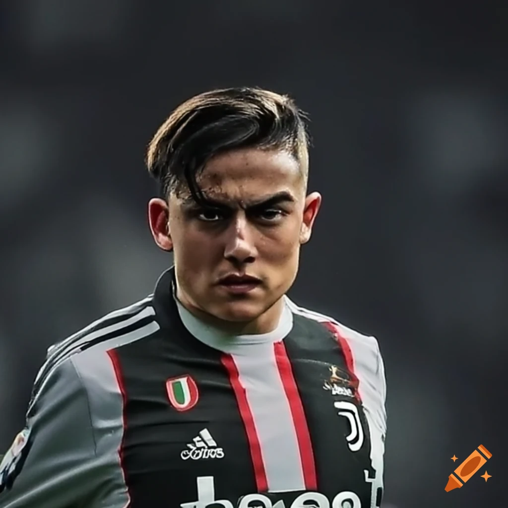 Merging Of Dybala And Di Maria In A Football Match On Craiyon