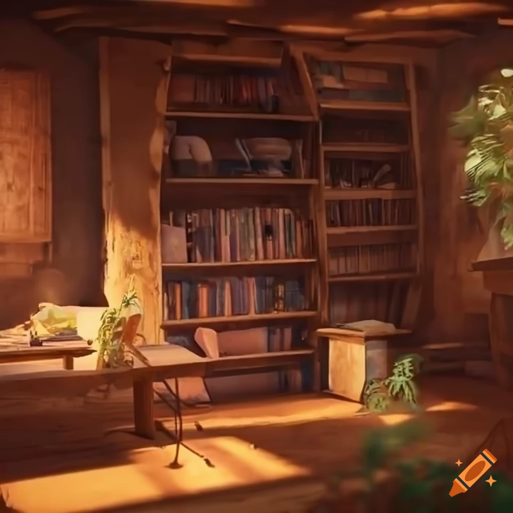 cozy bookstore with natural lighting in Mexico