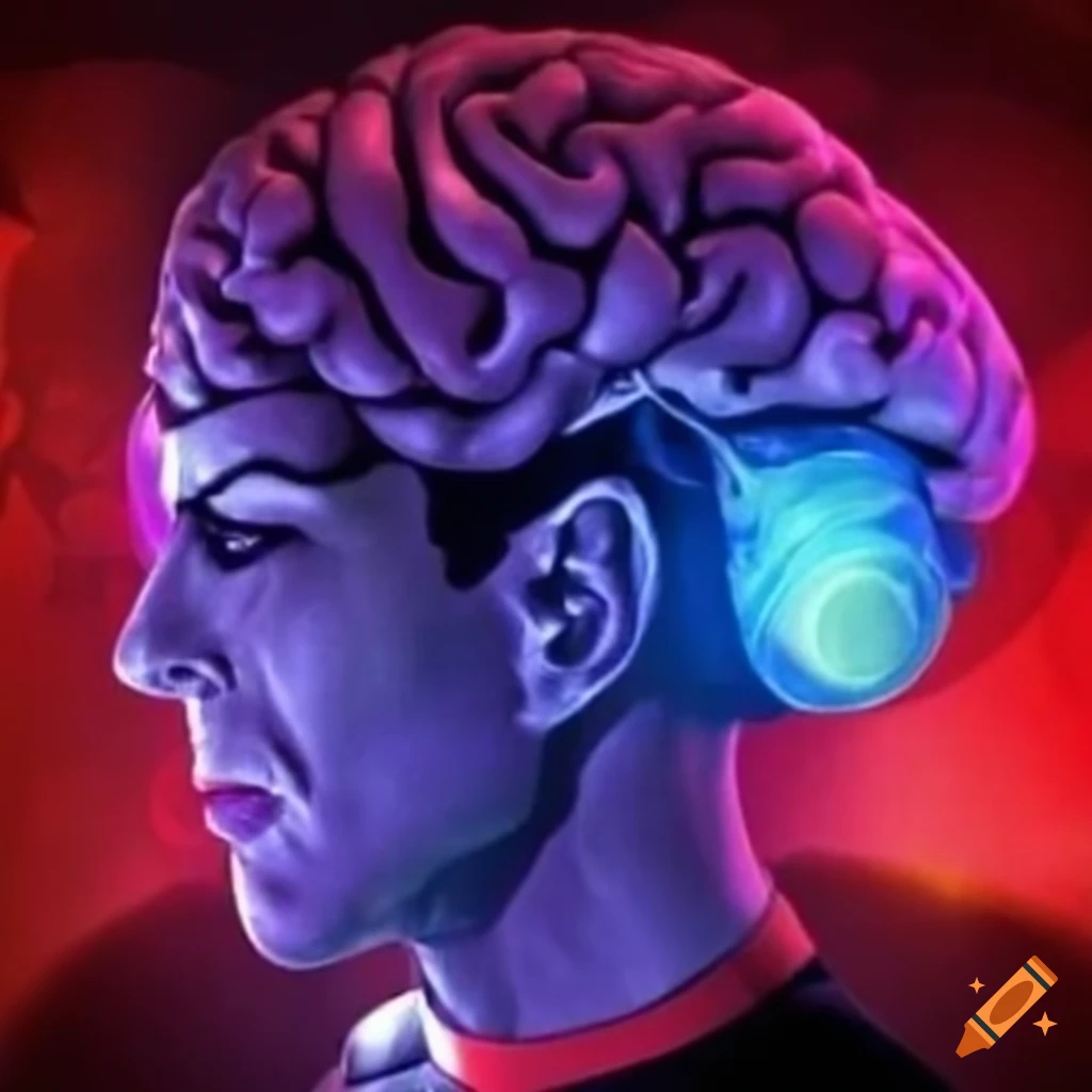 Spock's brain poster