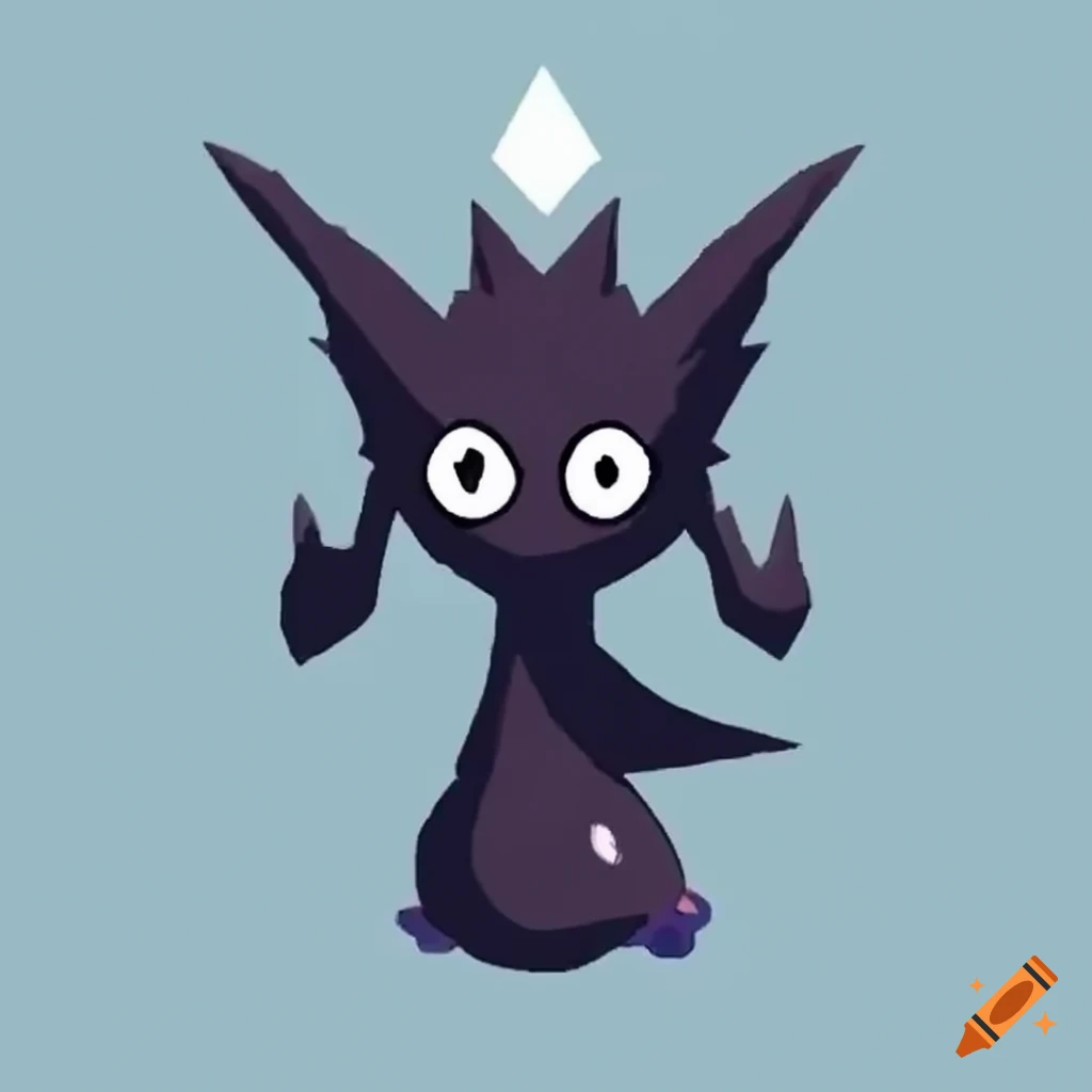 Simple design of a fantasy creature on Craiyon