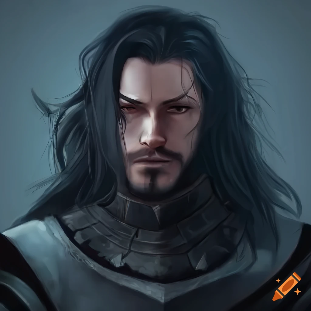 Red armored Rogue Character On Craiyon