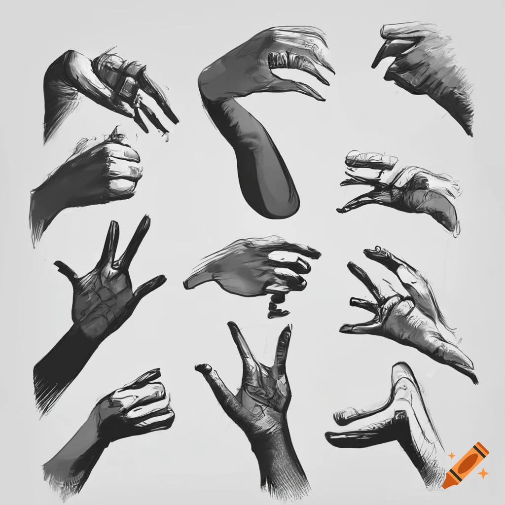 Right Hand - Reference by WindsweptSummer on deviantART | Hand reference,  Anatomy reference, Hand drawing reference