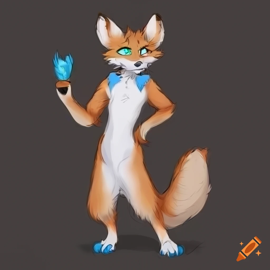 20972 - safe, artist:aliveforgood, oc, oc only, oc:fundy, canine, fox,  mammal, red fox, anthro, minecraft, , abstract background, blushing,  cute, looking at you, male, paws, solo, solo male - Furbooru