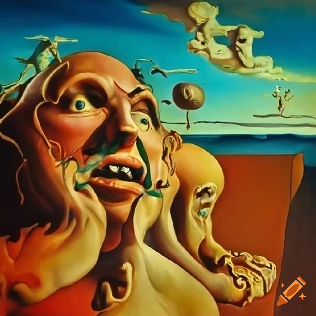 Hyperdetailed painting by salvador dali on Craiyon