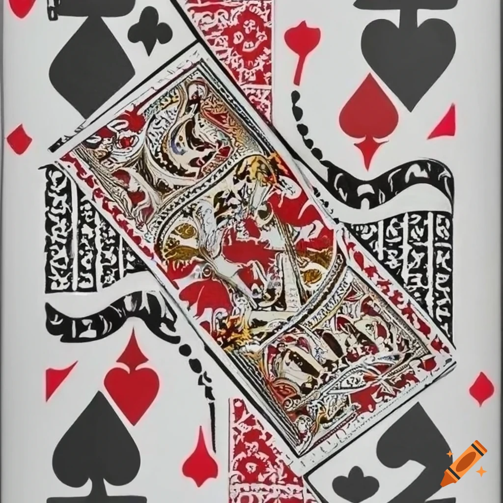Arabic playing card