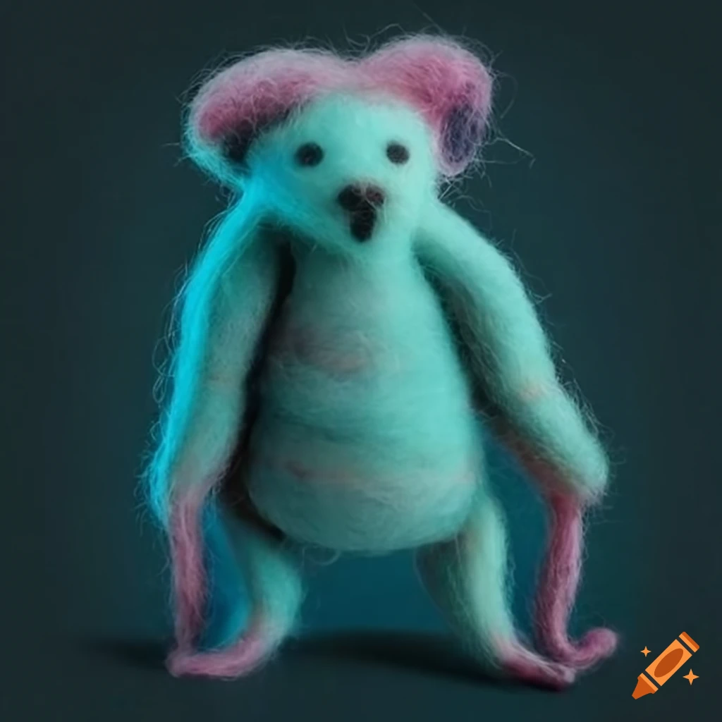 Felted Wool Creatures On Craiyon