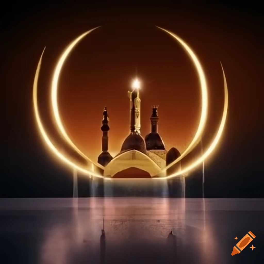 logo design with minarets and domes representing mosques
