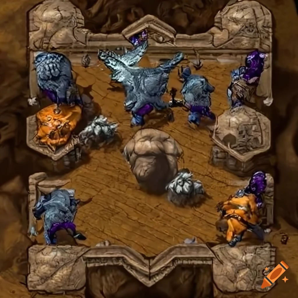 Ultra high definition 8k strategy game with cavemen and dinosaurs on ...