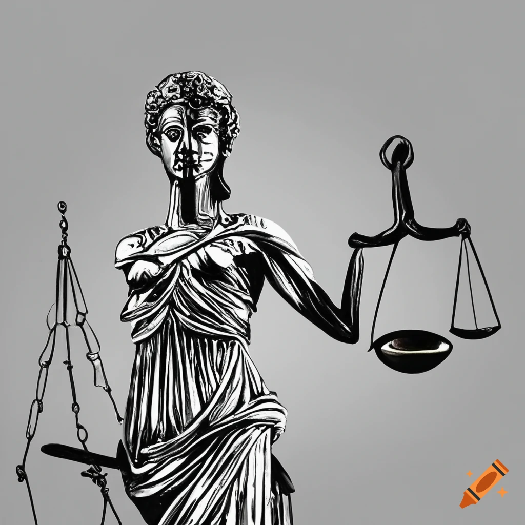 Statue Of Justice With One Eye And Lost Ears On Craiyon statue-of-justice-with-one-eye-and-lost-ears-on-craiyon