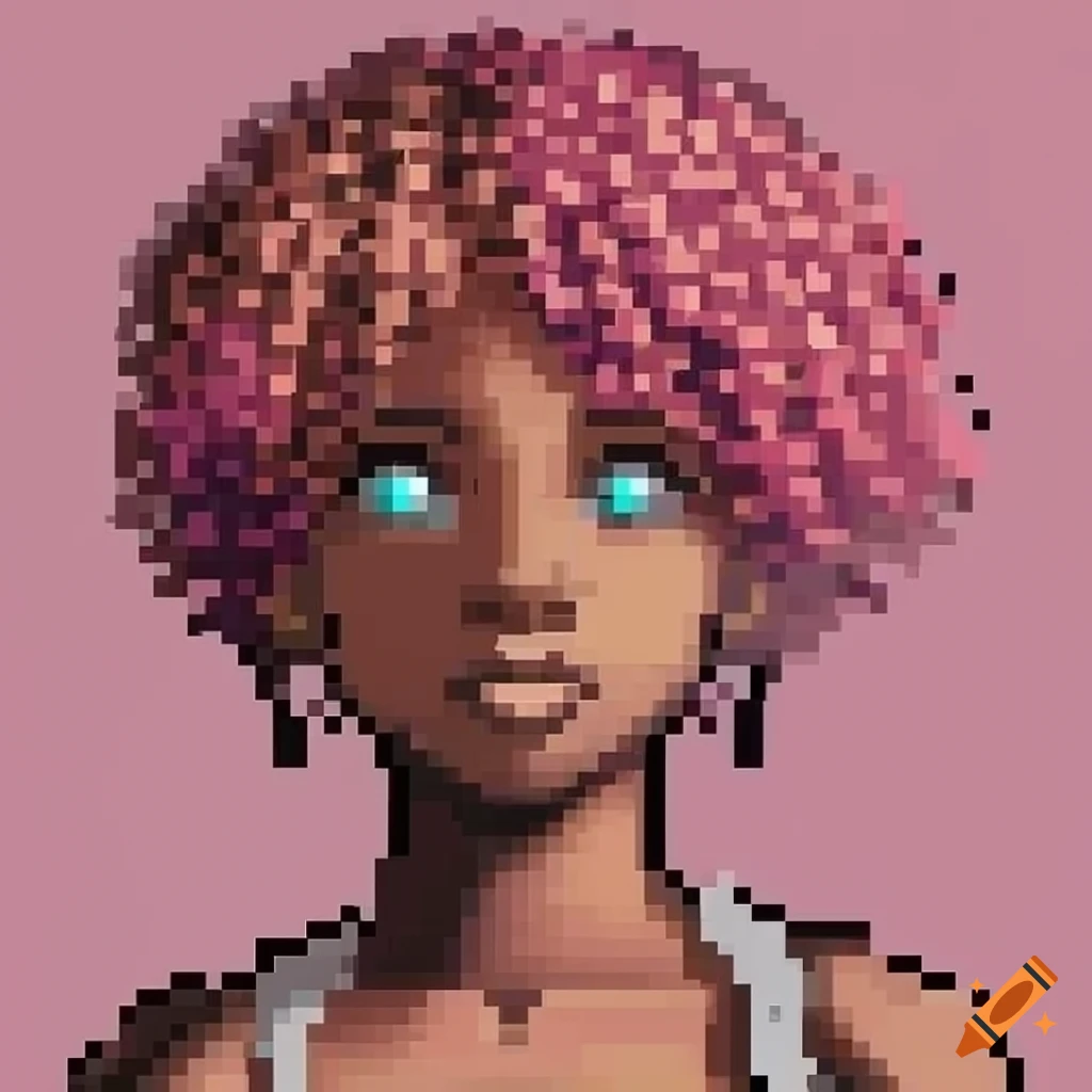 Pixel art portrait of Collection