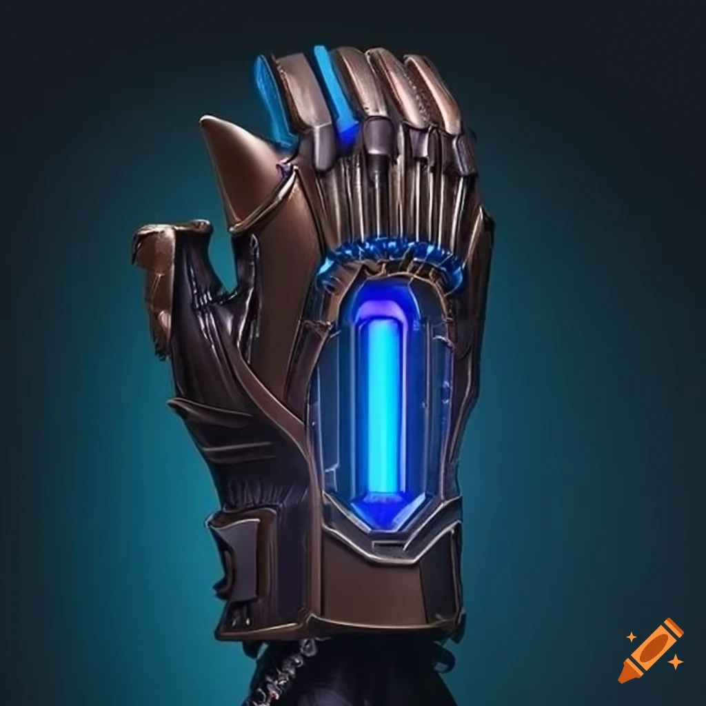 Electrodart gauntlet elegant and functional fashion accessory on Craiyon