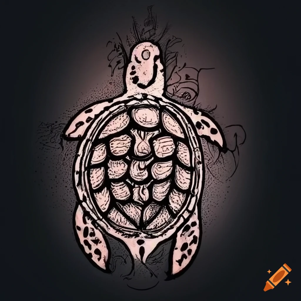 Turtle Temporary Tattoo (Set of 3) – Small Tattoos