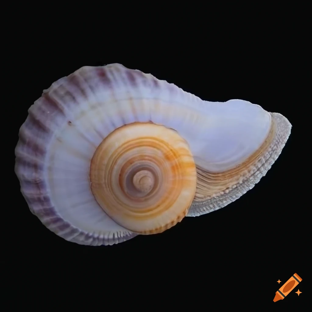 image of a giant iridescent seashell