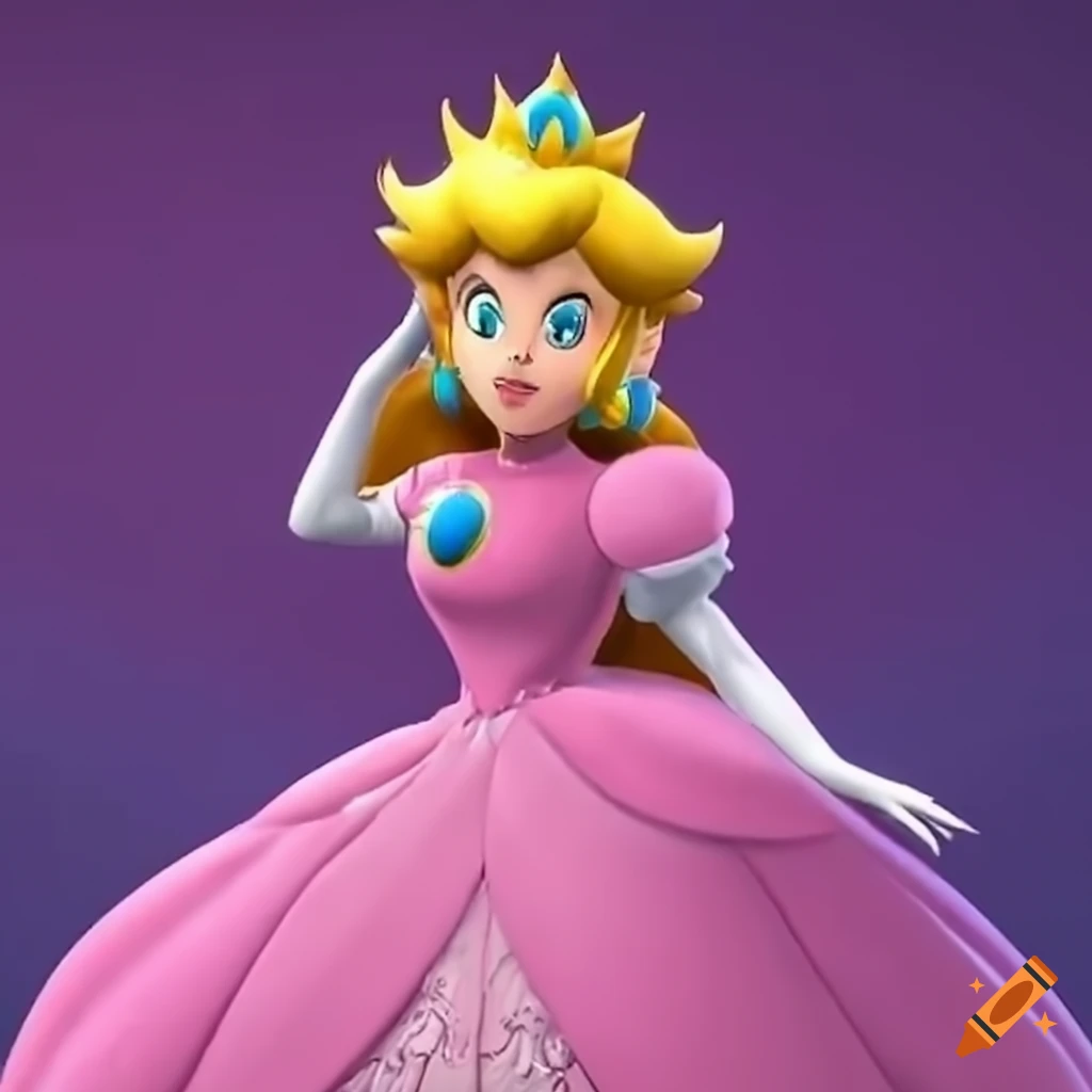 Princess Peach - Accepting any sport challenge is also the duty of a  Princess <3 #PrincessPeach #Pink #Princess #Basketball
