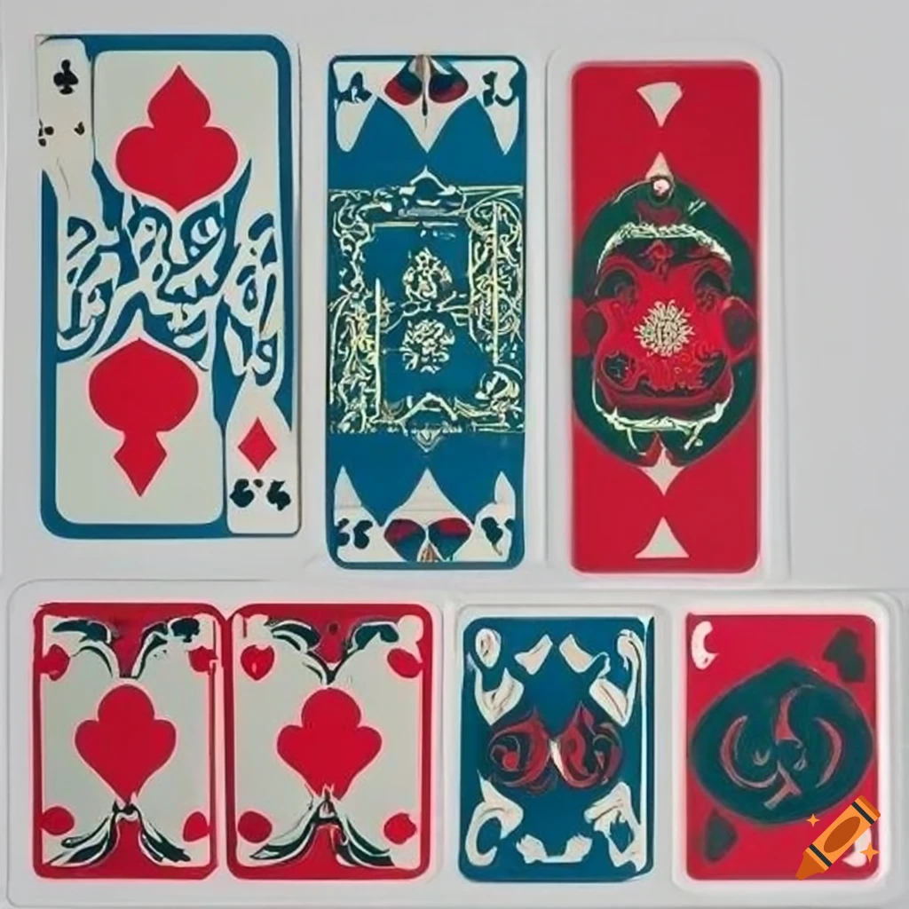 arabic playing card