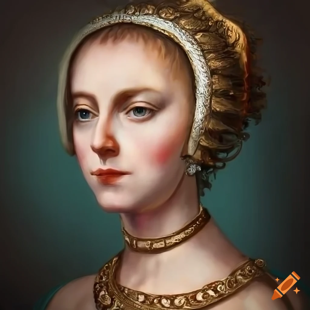 portrait of an enlightened noblewoman