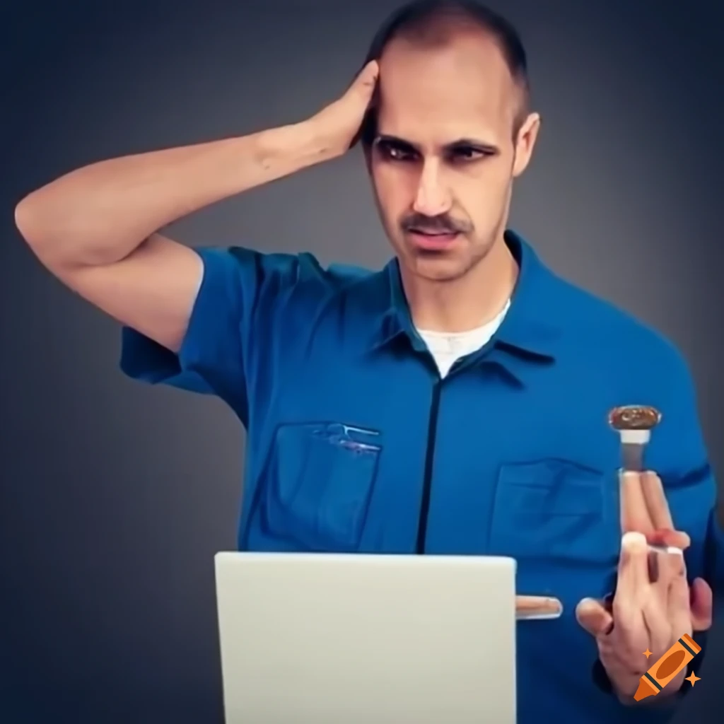 Disappointed Technician Troubleshooting A Device On Craiyon disappointed-technician-troubleshooting-a-device-on-craiyon