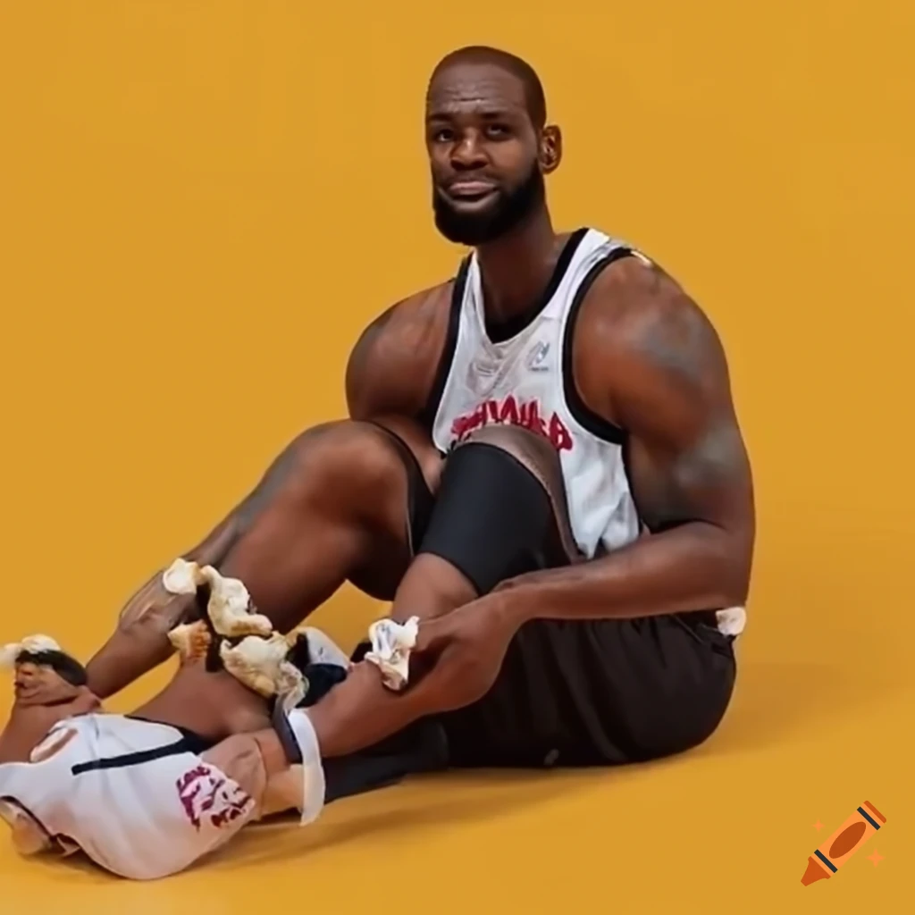 popcorn with a LeBron James theme