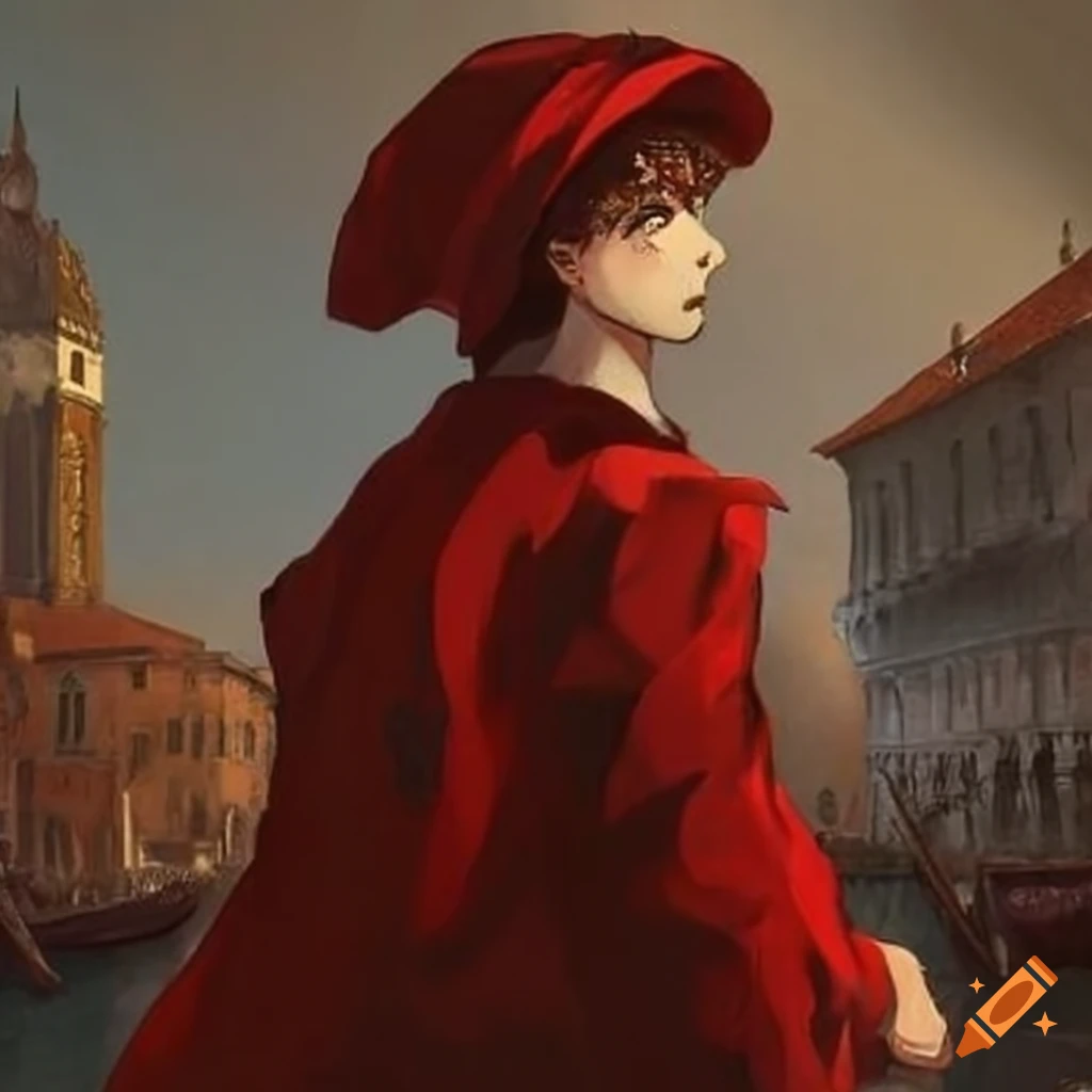portrait of a wealthy man in Venetian attire