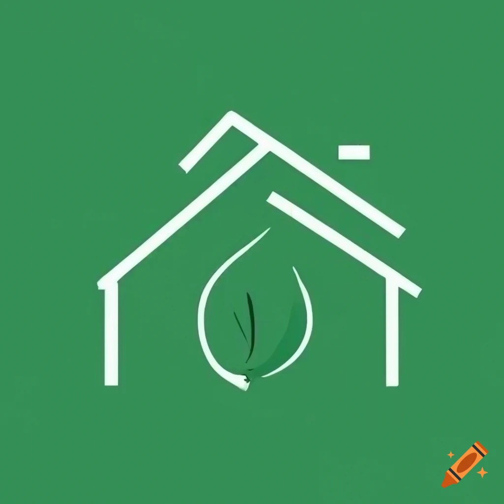 green leaf logo for eco-friendly business