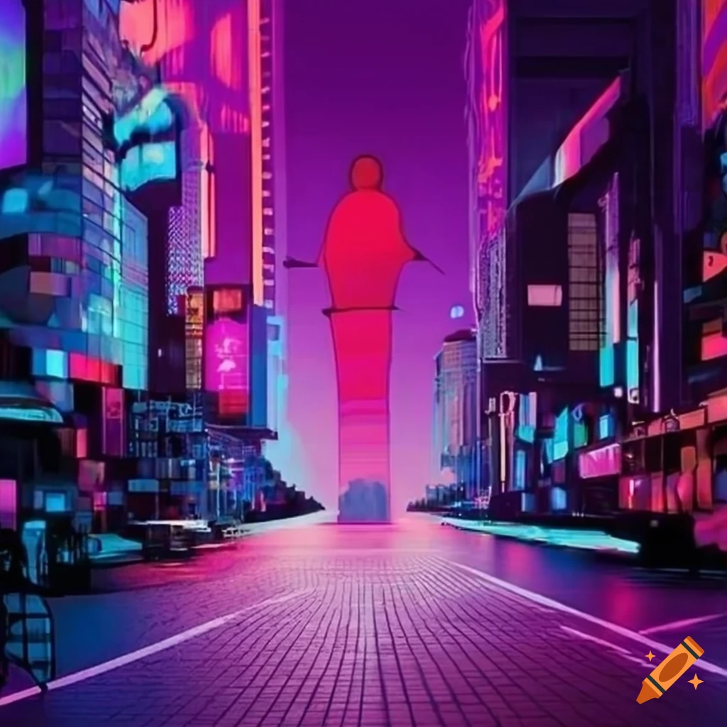 Vibrant 80 s Disco Atmosphere