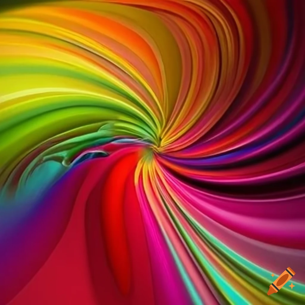 abstract artwork with vibrant colors