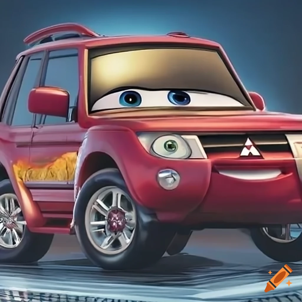 Mitsubishi Pajero in Pixar's Cars