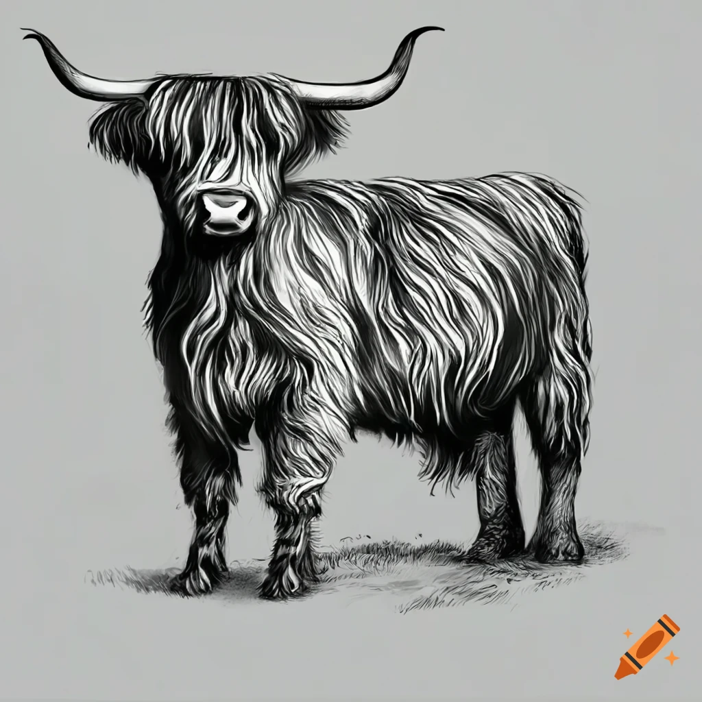 Cow sketch Images - Search Images on Everypixel-gemektower.com.vn