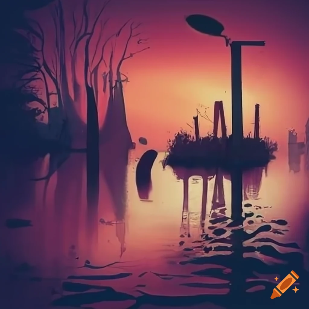 image depicting a flood