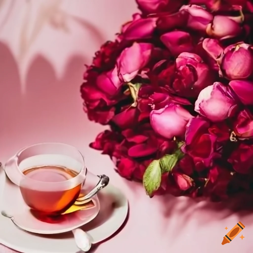 Cup Of Rose Tea