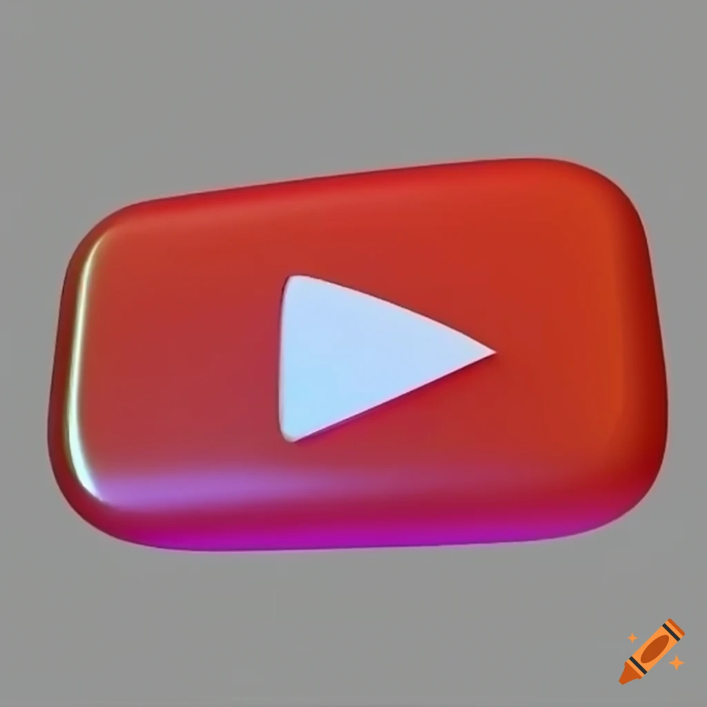 Speed Drawing 3D YouTube Logo - YouTube