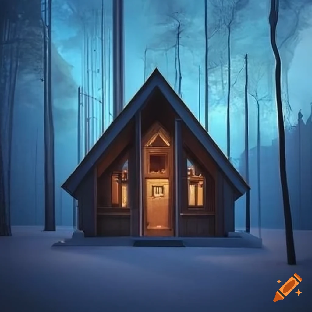 cathedral-inspired cabin architecture