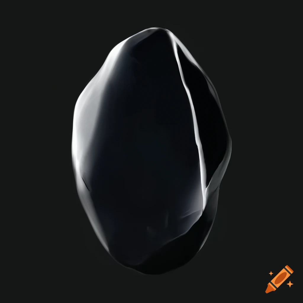 obsidian black background