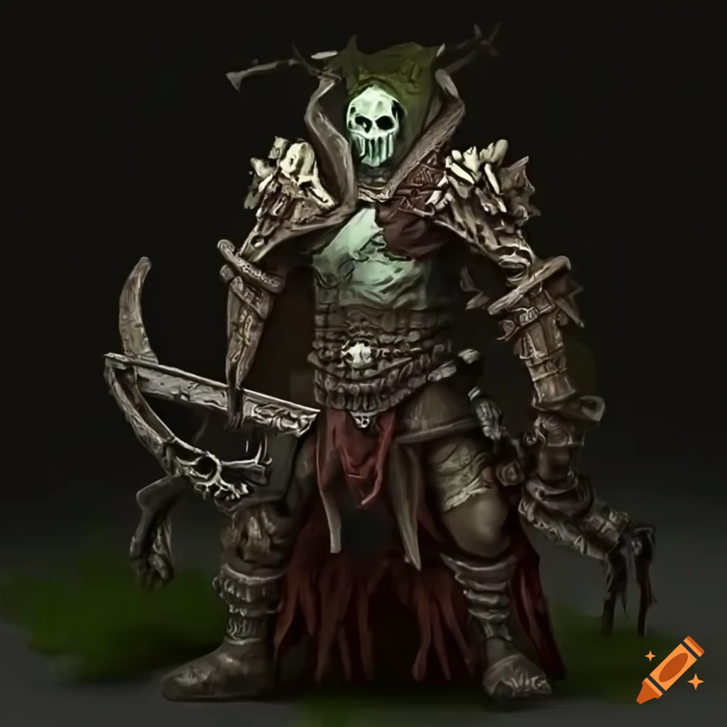 Undead warden-like Skeleton Soldier