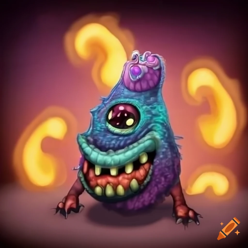 Image of a singing monster