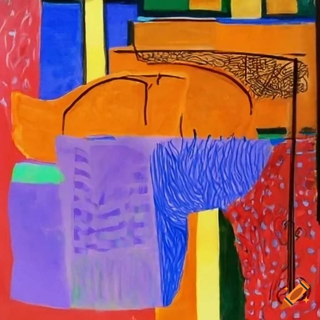 sculpture park featuring works of Georges Braque and David Hockney