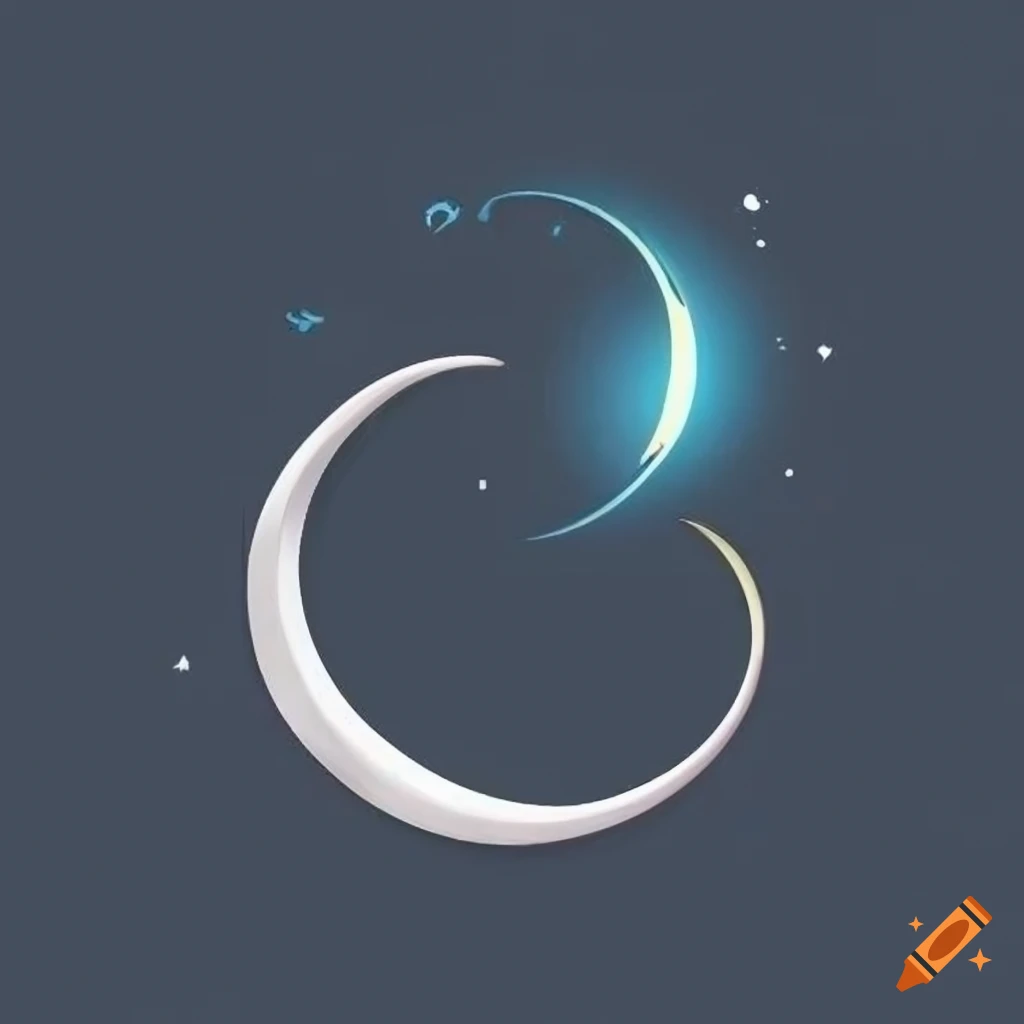Crescent Moon Yoga logo ⋆ Powdermonkey Design