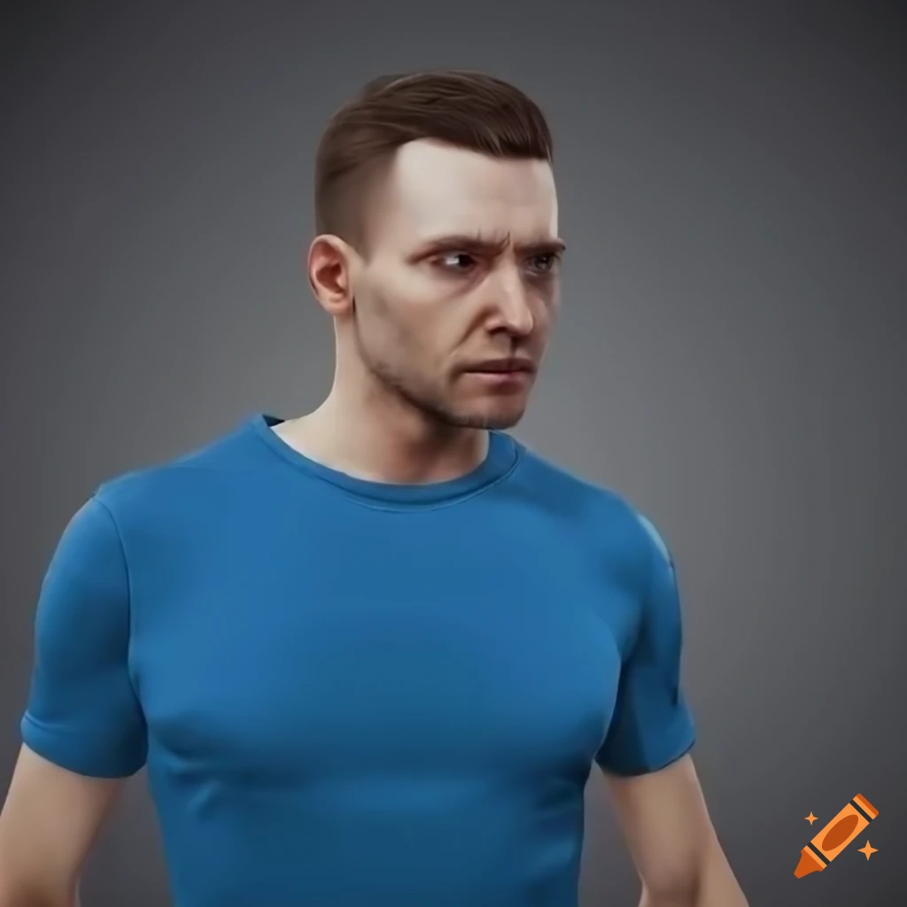 Portrait Of A Sci fi Man With Blue T shirt On Craiyon portrait-of-a-sci-fi-man-with-blue-t-shirt-on-craiyon