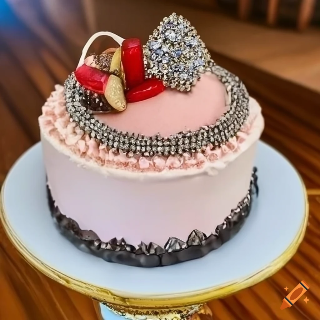 Order Diamond Heart Pinata Cake Online, Price Rs.1395 | FlowerAura