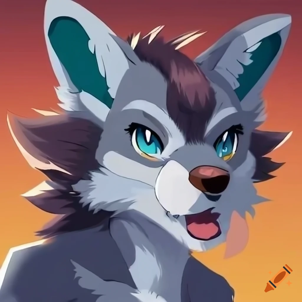 Protogen Art  Furry drawing, Cute wolf drawings, Anthro furry