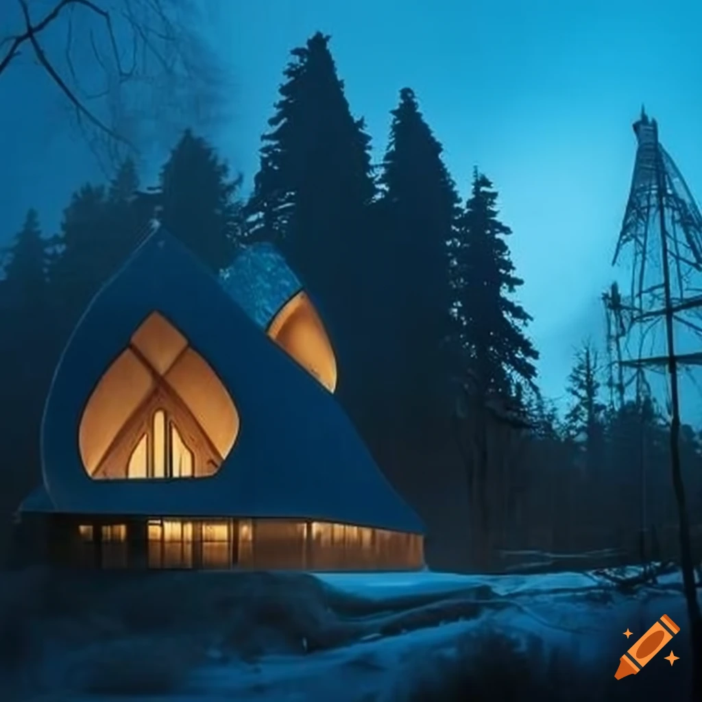 confluence architecture cathedral-like cabin