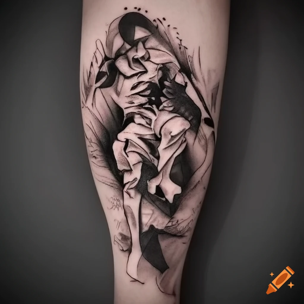 Realistic Muay-Thai Fighter in Black and Gray by Yarda: TattooNOW